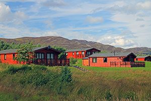Dalraddy chalets.