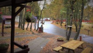 View from receiption