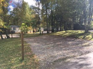 Touring Pitches with electric hook-up.